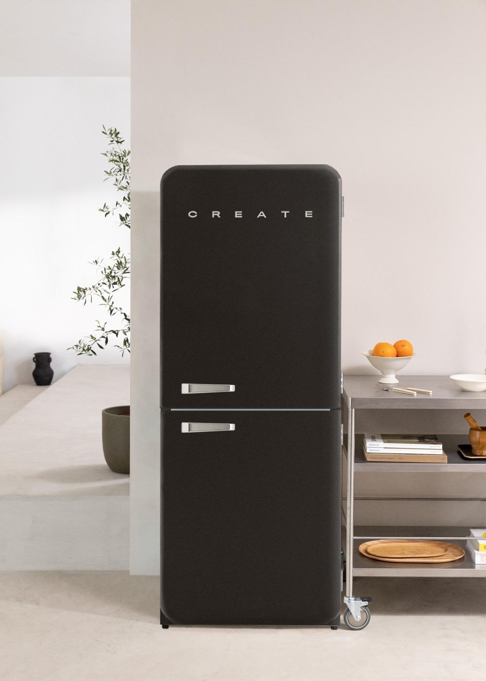 CREATE - FRIDGE RETRO COMBI 401L - Retro-Stil Kombikühlschrank