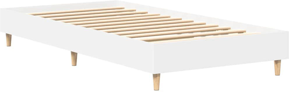 Alpen Home Bed Frame No Mattress Engineered Wood White 93 x 203cm