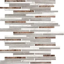 Premium Mosaic Stone Steinmosaik grau 25x30 cm matt STMOS7140MIX1
