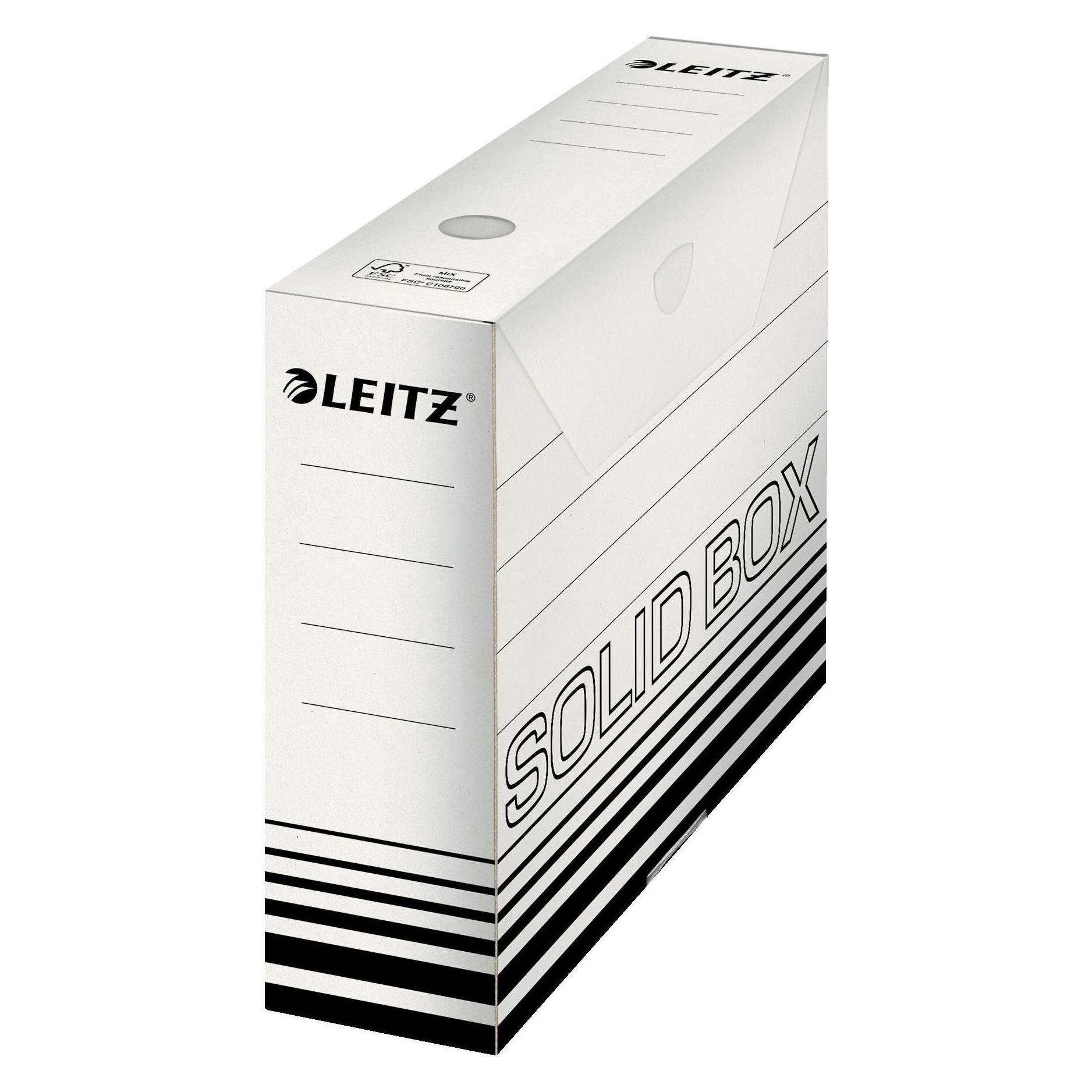 Leitz Archivschachtel Solid Box (A4, Folio) (6127-00-01)