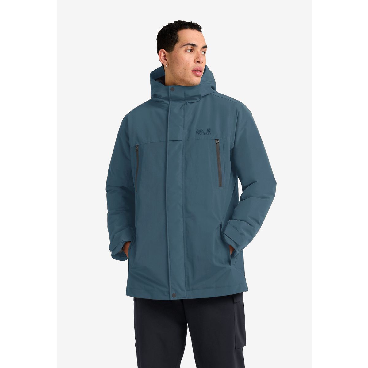 Jack Wolfskin Glacier Shield Jacket M aluminium blue (C0539) S A65021_C0539_A06