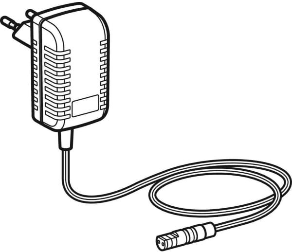 alimentation Geberit , pour commande d'urinoir avec déverrouillage électronique 242527001