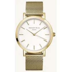 ROSEFIELD - THE MERCER - weiß - gold / 38 MM