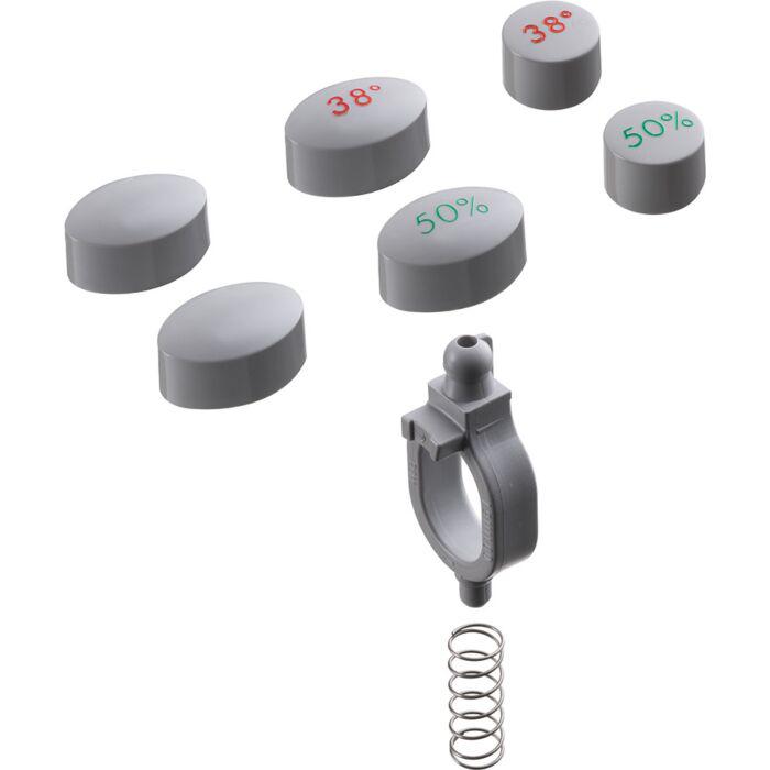 hansgrohe Druckknopf-Set 97231000 für AP-Thermostat Ecostat 1001
