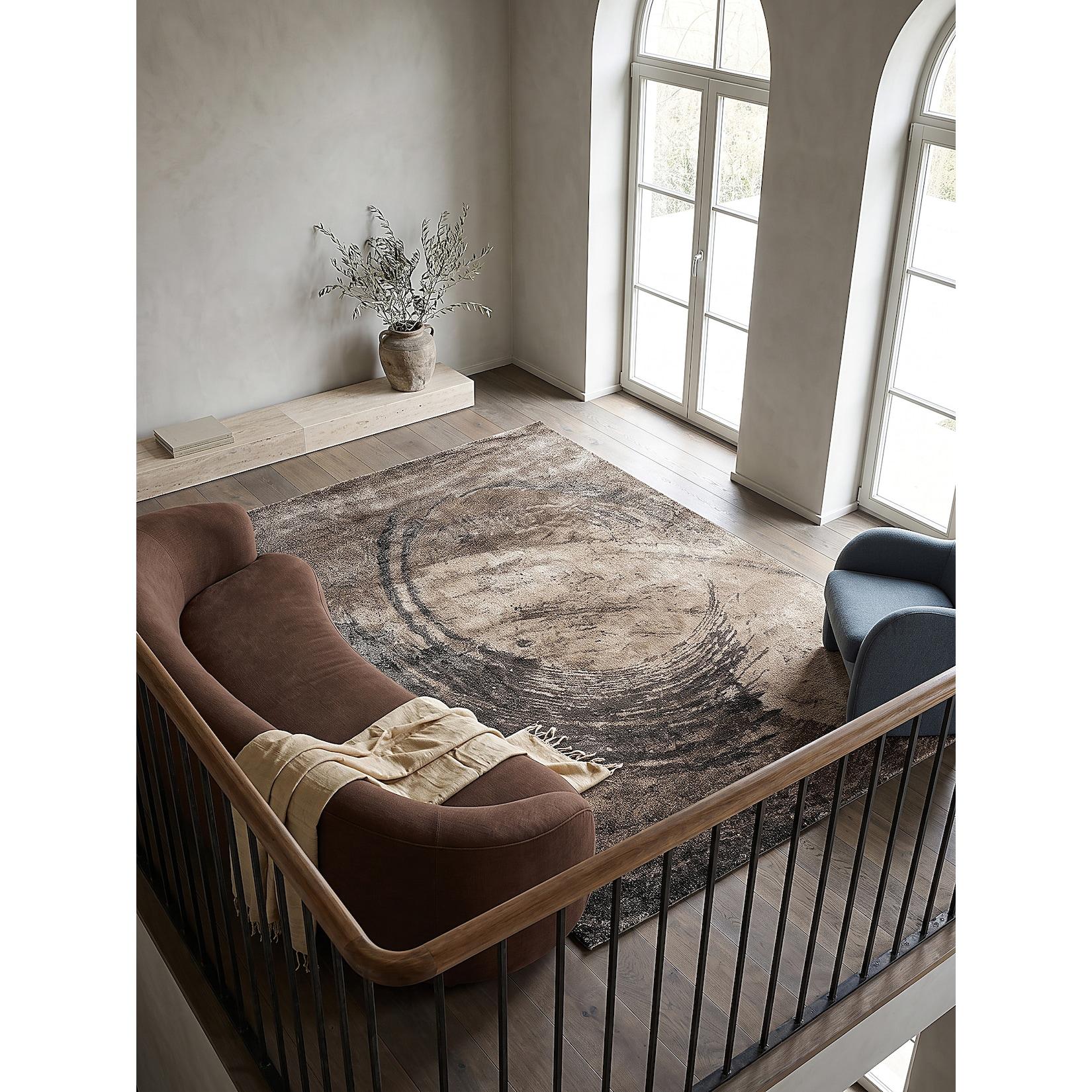 Teppich Pflegeleicht Braun 120x170 cm - OGLIO Kadima Design