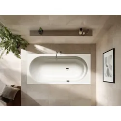Kaldewei Badewanne VAIO Modell 960, 1700x800 mm, alpinweiß matt, mit Schallschutz, 234003030711 234003030711