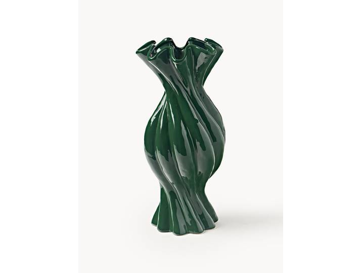 Vase en céramique émaillée Sweety, haut. 40 cm