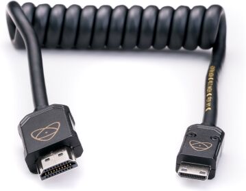 Atomos Mini HDMI Spiralkabel, SCHWARZ
