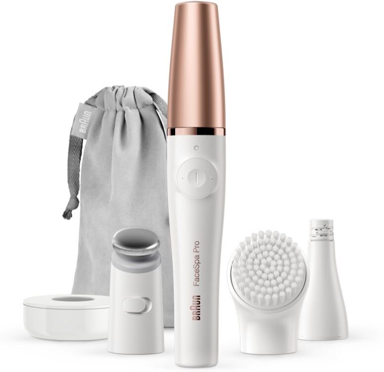 Braun FaceSpa Pro SE911 3-in-1 system for facial hair removal, skin cleansing and toning 1 pc