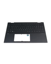 ASUS Tastatur inkl. Topcase DE deutsch schwarz/schwarz mit Deutschland (13NB0W30P04X11)