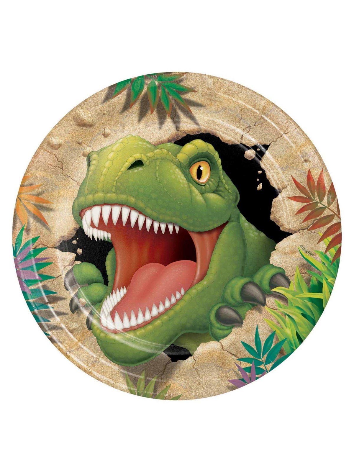 Haza Witbaard Dino Plates 8pcs.