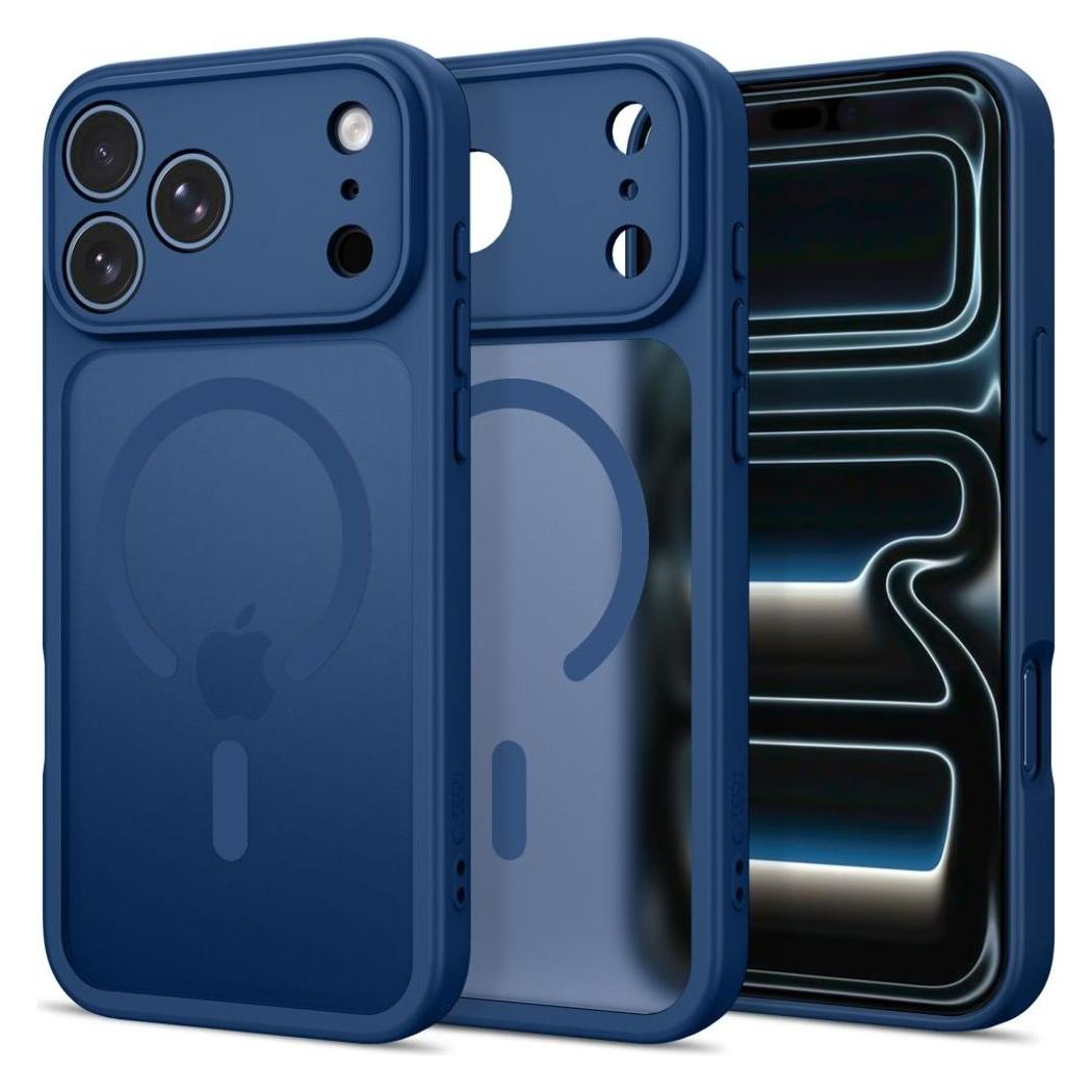 Tech-Protect Basicmag Magsafe Iphone 17 Pro / 18 Pro Matte Tiefblau (Apple iPhone 17 Pro, Apple iPhone 18 Pro) (5906302341801)