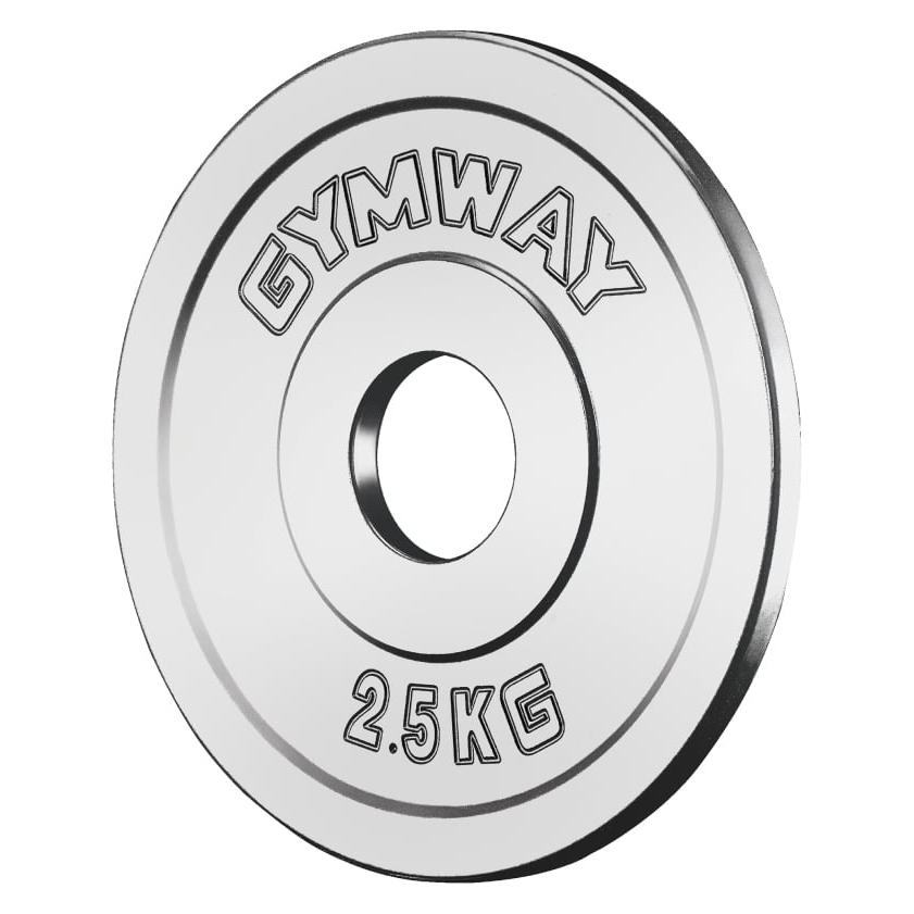 Gymway Hantelscheibe FRICTION GRIP, 2,5 kg (2.5 K)