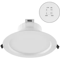 EVN LED Deckenleuchte mit Switch f. Lichtfarbe u. Watt DSM54250125