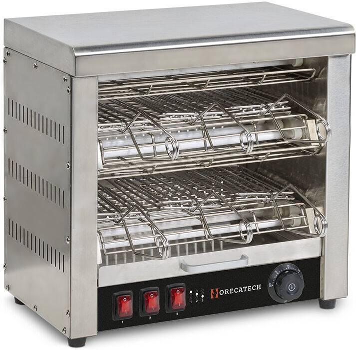 Horecatech Tostiera Professionale a 6 Pinze