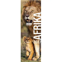 Ackermann, Kalender, Afrika Vertikal Kalender 2027 (33 x 100 cm)