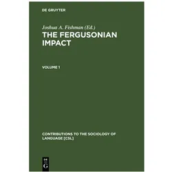The Fergusonian Impact, Fachbücher von Joshua A. Fishman
