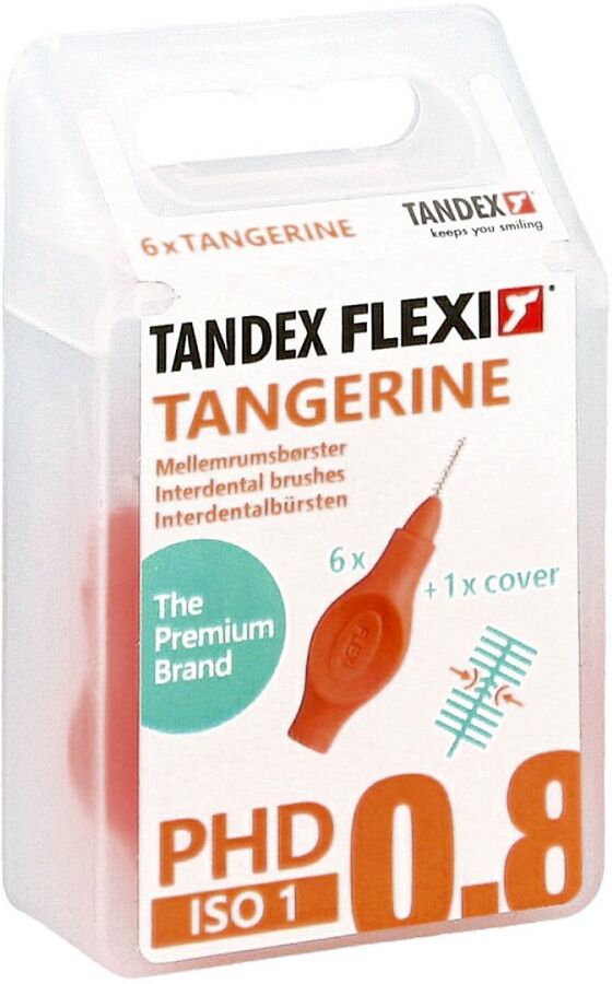 TANDEX FLEXI PHD 0.8 ISO 1 TANGERINE 6X1stk