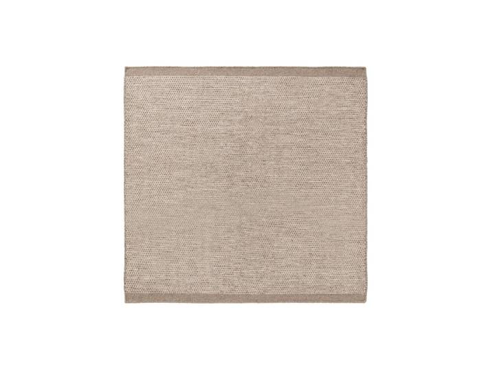 Tapis en laine taupe 200x200 cm