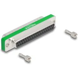 Delock HF/EMI Entstörfilter D-Sub 37 Pin Stecker zu Buchse mit Tiefpass kapazitiv (0.07 m, Industriekabel), Schnittstellenkabel
