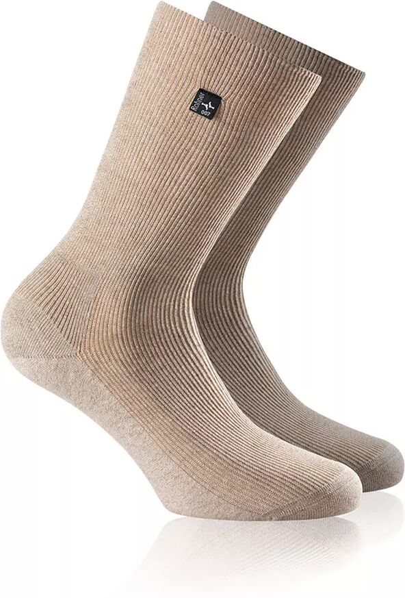 Rohner Advanced - Wadenlange Socken, für Herren, Beige, Größe 45-46