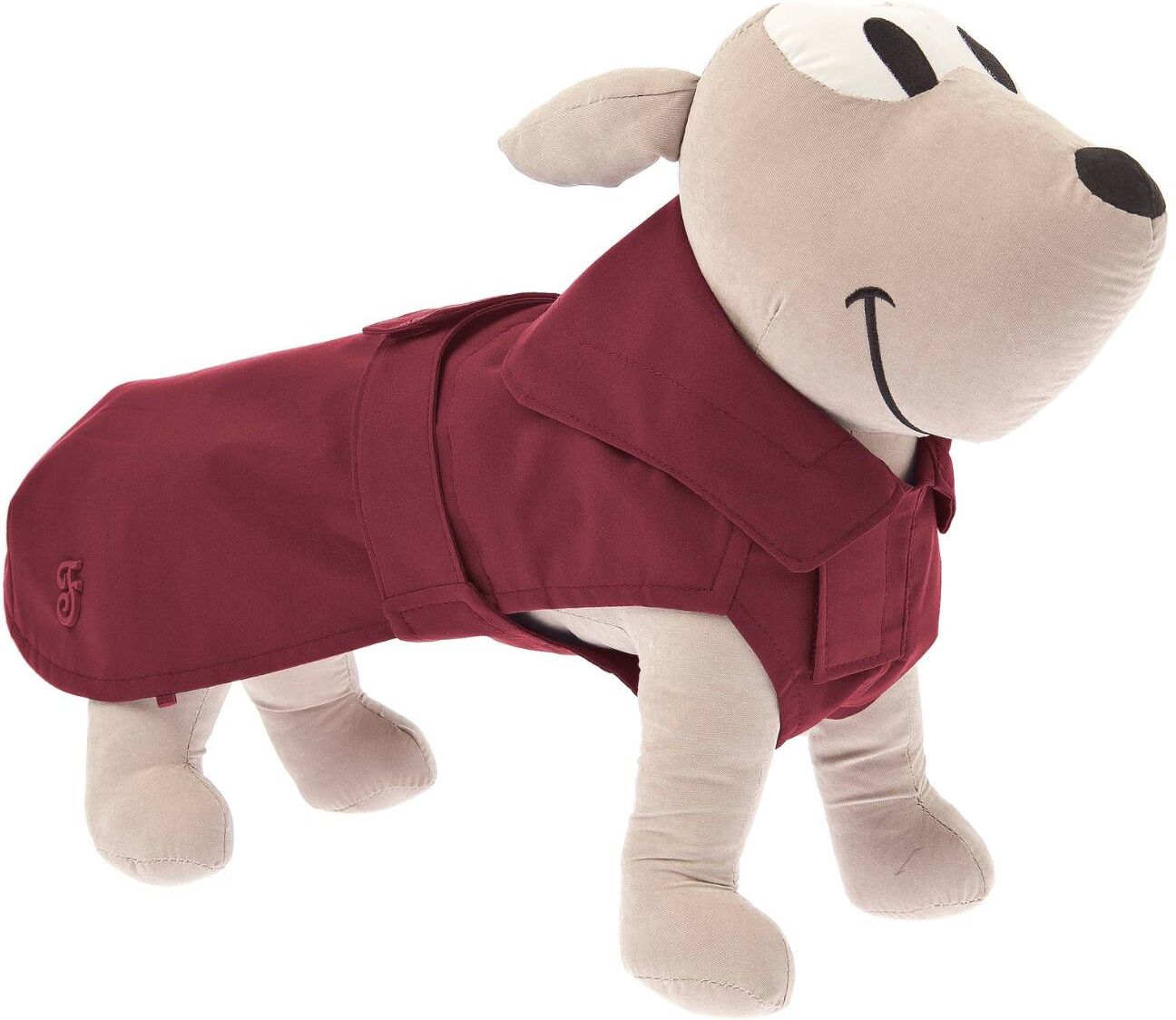 Ferribiella Impermeabile per Cani Acquerella Bordeaux 24 cm