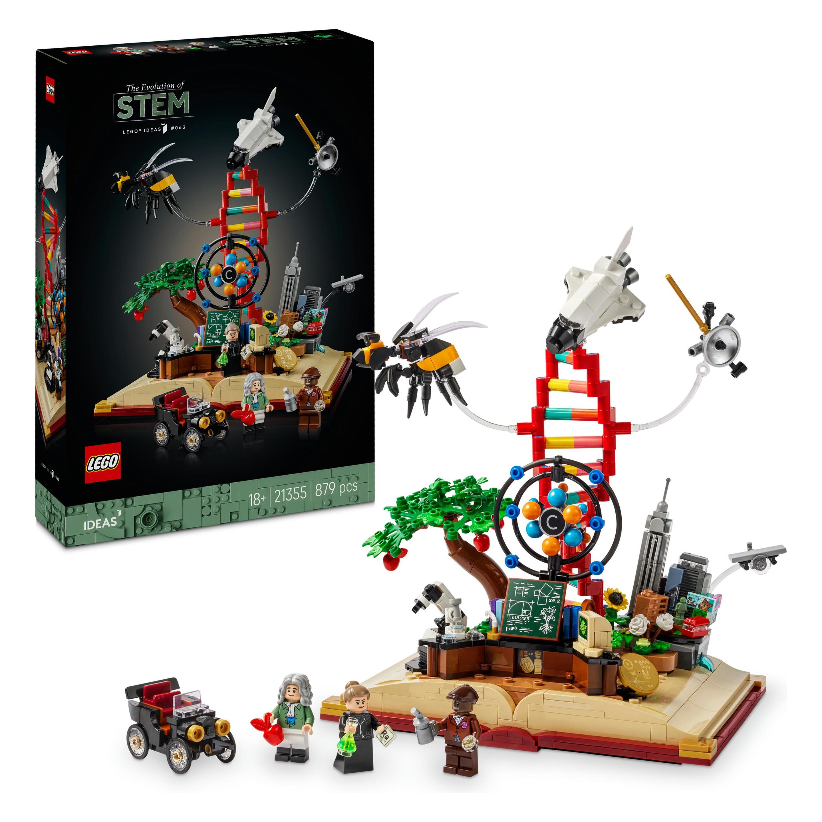 LEGO Die Entstehung von MINT (21355, LEGO Ideas, LEGO Seltene Sets, 879 Teile) (21355)