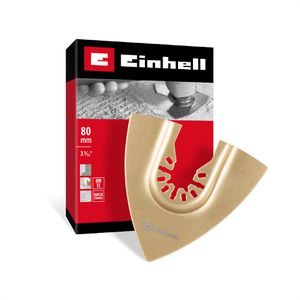 Einhell Multifunktionswerkzeug-Zubehör 708078, 80 mm Delta, Raspel, Open Back
