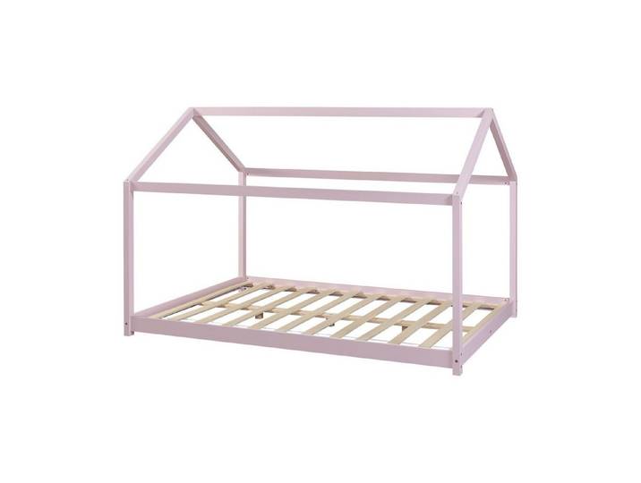 en.casa Hausbett, »Cerro« Kinderbett 120x200cm Rosa