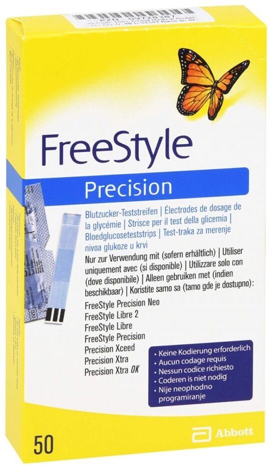 Freestyle Precision Blutzucker Teststreifen