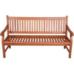 Sedex Sedex Gartenbank New Jersey 2-Sitzer aus Eukalyptusholz – 120 cm Natur