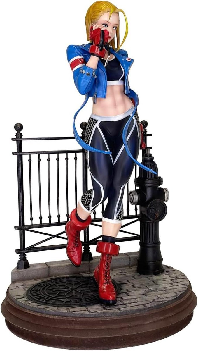 Street Fighter Cammy Verzamelbeeldje Schaal 1/7 Hoogte: 28 cm Multicolor