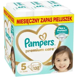 Pampers Premium Care Size 5 Diapers 132 Pieces (Gr. 5, 132 Stk.)