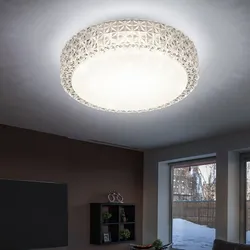 LED Design Decken Strahler Kristall Leuchte Wohn Zimmer Sternen Effekt Küchen Lampe rund klar