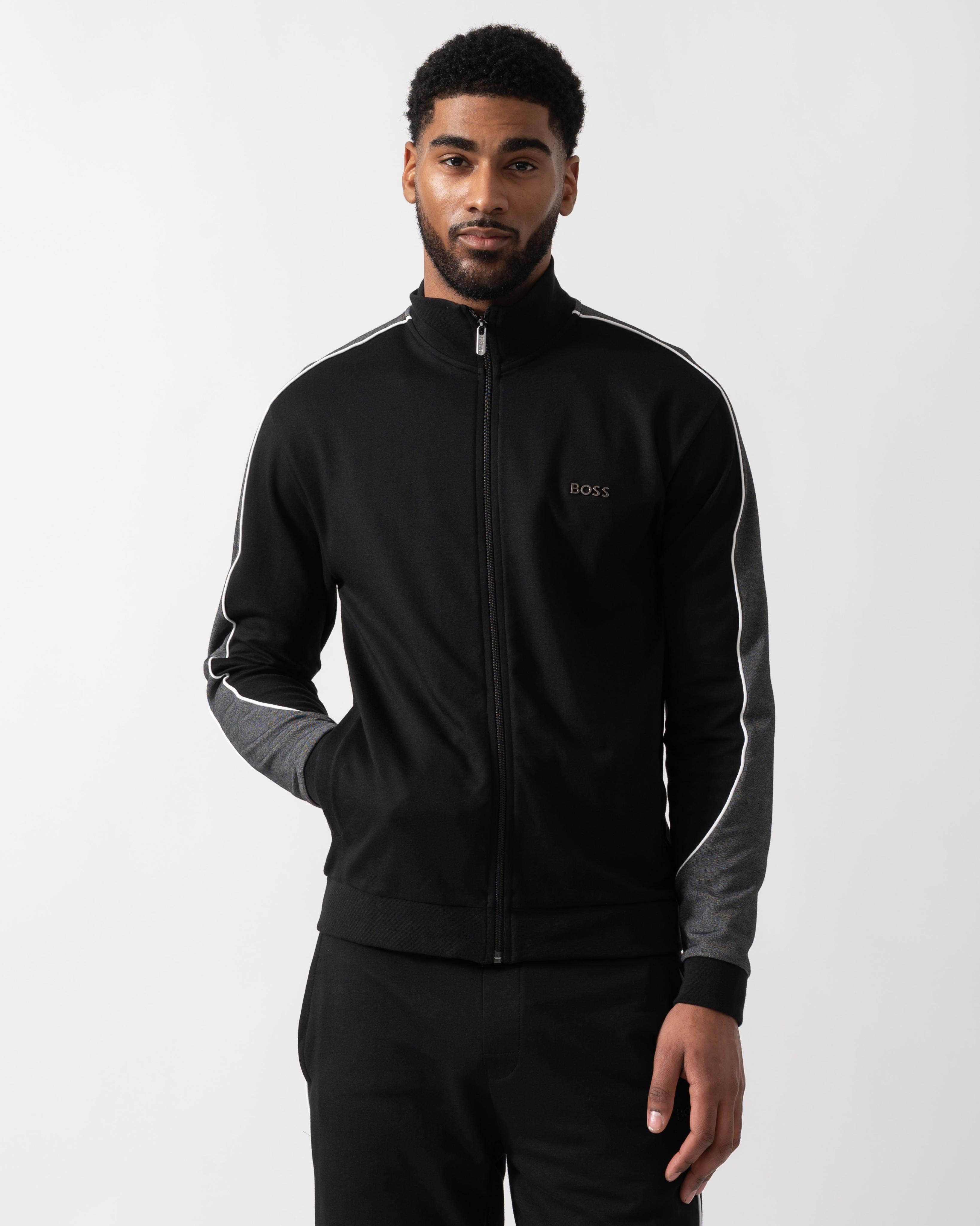 Trainingsjacke in Schwarz