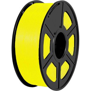 Sunlu Filament PLA, gelb, 1,75mm, biobasiert, geruchsarm, 1kg Spule
