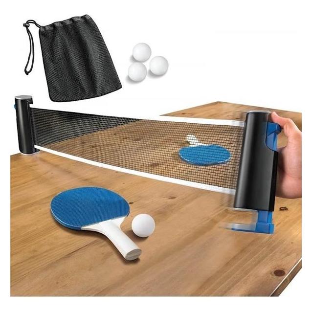 PRO Bike Gear Bordtennis st - Flex net med 2 bat og bolde (10001)