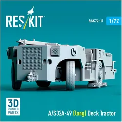 ResKit A/S32A-49 (long) Deck Tractor (3D Printed model kit)