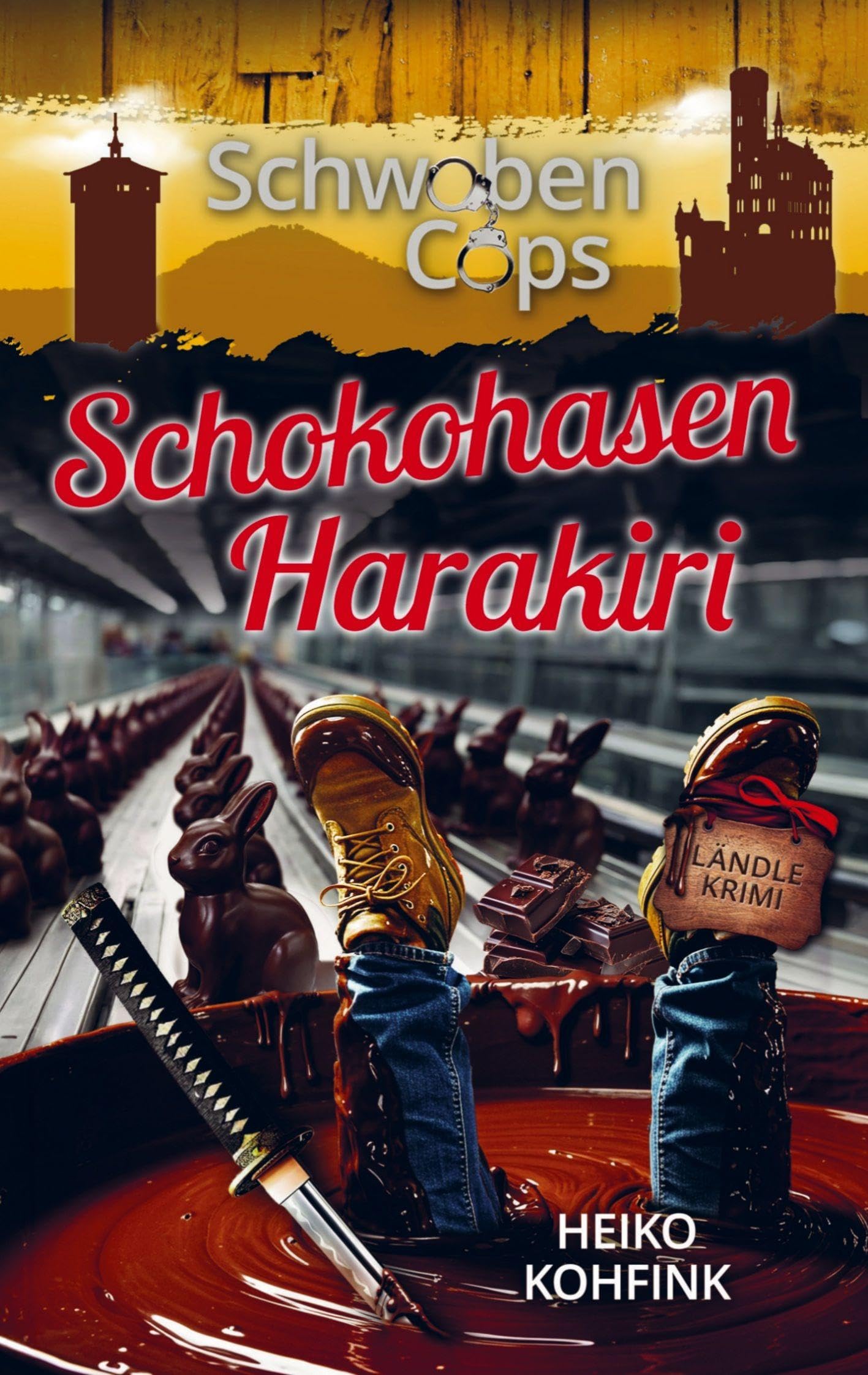 Heiko Kohfink - Schokohasen Harakiri (Buchhandelsausgabe): SchwabenCops - Preis vom 02.10.2026 23:42:20 h