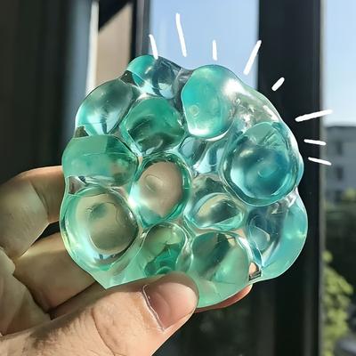 Friendly Fresh Finds Squishy Gemstone Stress Relief Ball Sensory Fidget Toy For Anxiety Relief And Relaxation green