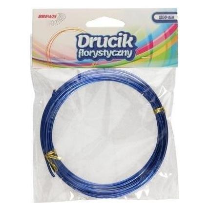 Brewis Blumendrähte 3mx2mm blau (3 m) (47594070)