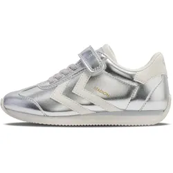 hummel Stadion Metallic Sneaker Kinder 1508 - silver 36