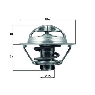 MAHLE Thermostat, Kühlmittel TX 175 95D für RENAULT NISSAN