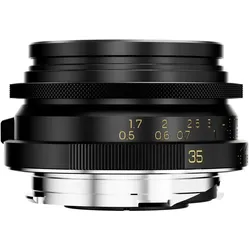 Thypoch THYPOCHKsana 35mm f/2 ASPH. Full-frame Photo Lens (Leica M, Black Paint) (Leica M, Vollformat), Objektiv, Schwarz