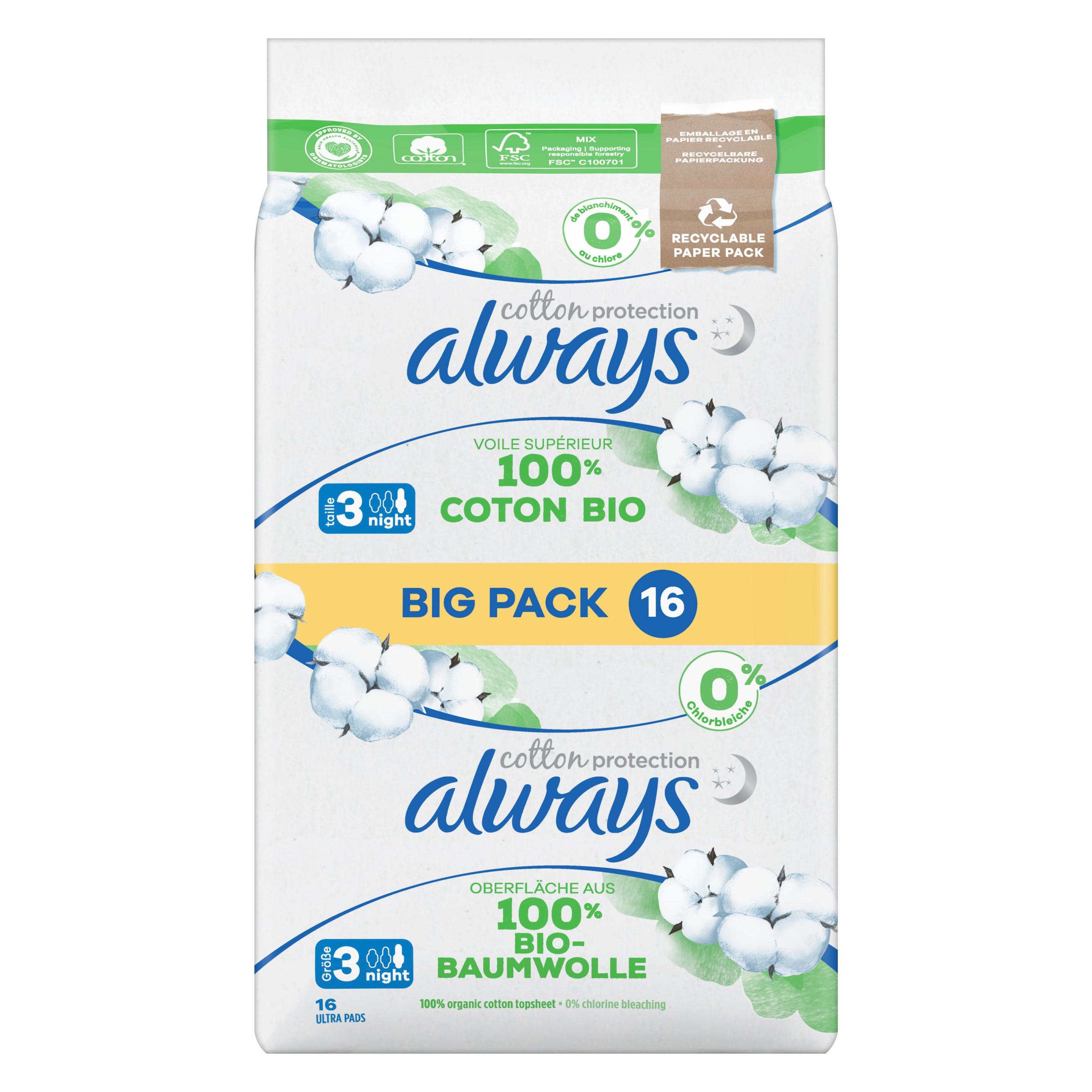 Always Cotton Protection (16x) (015576)