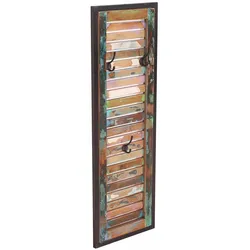 SIT Fiume »Nori« Garderobenpaneel Altholz bunt / 4 Haken