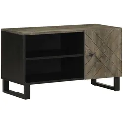 vidaXL TV-Schrank 80x33x46 cm Massivholz Mango