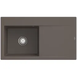 Villeroy und Boch  Subway Style 50 Spüle 335200TR Spülbecken links, 900 x 510 mm, timber CeramicPlus