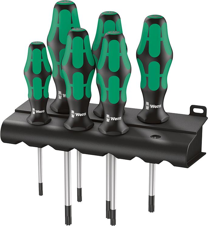 Schraubendreher-Satz für Innen-TORX-Schrauben, 6-teilig, WERA
