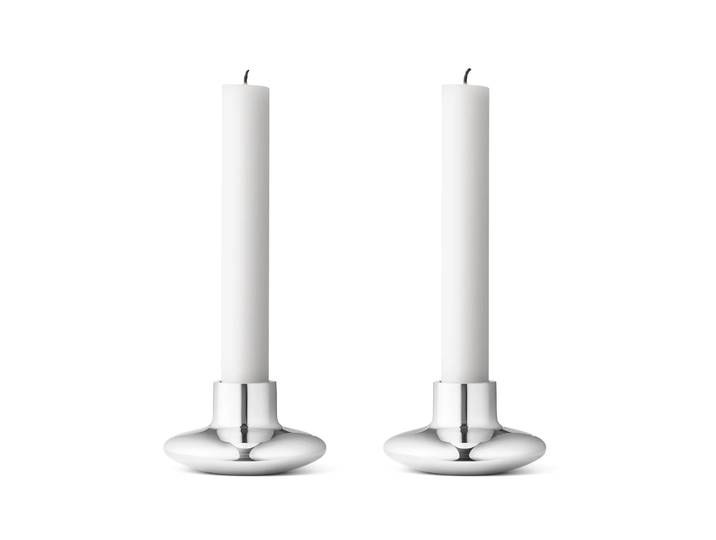 Georg Jensen Bougeoir HK lot de 2 4,2 cm